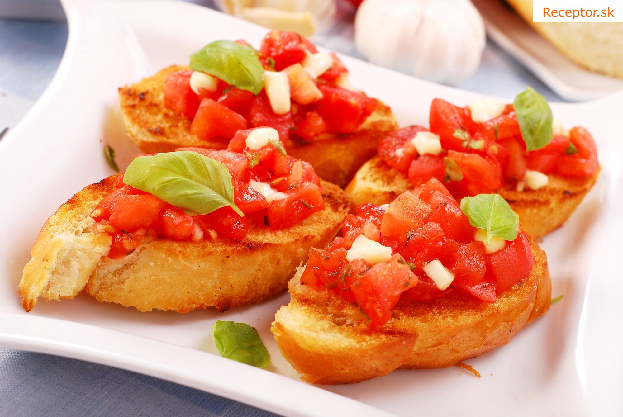 Bruschetta al Pomodoro po slovensky