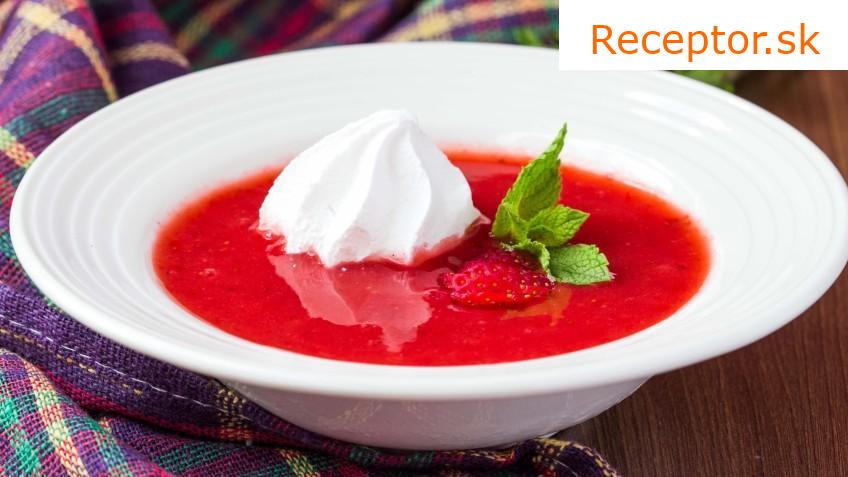 Jahodové gazpacho