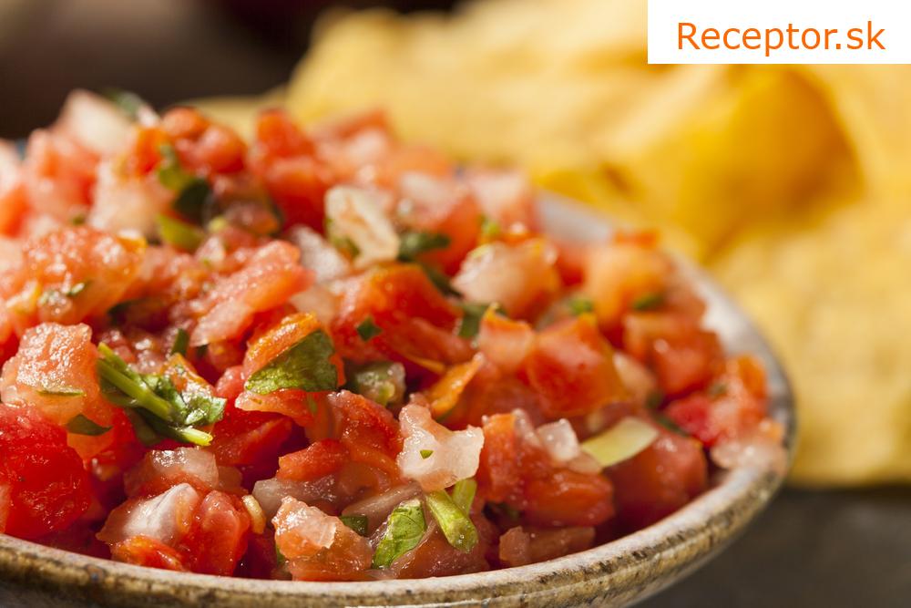 Pico de Gallo - šalát v farbe mexickej vlajky