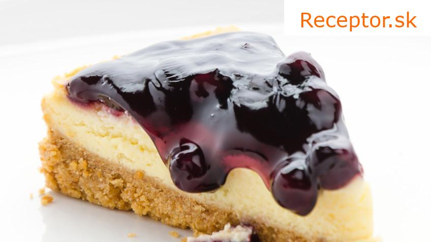 Snadný a lahodný cheescake s čučoriedkami podľa Lízy