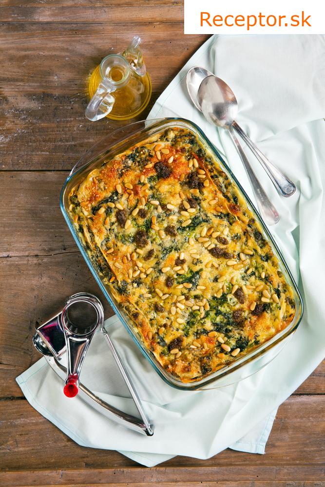 Špenátové lasagne