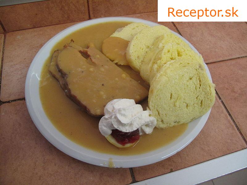 Sviečková omáčka s hovädzím mäsom