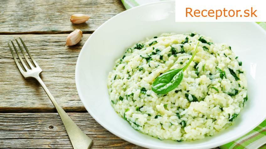 Talianske risotto so zeleným chřestom